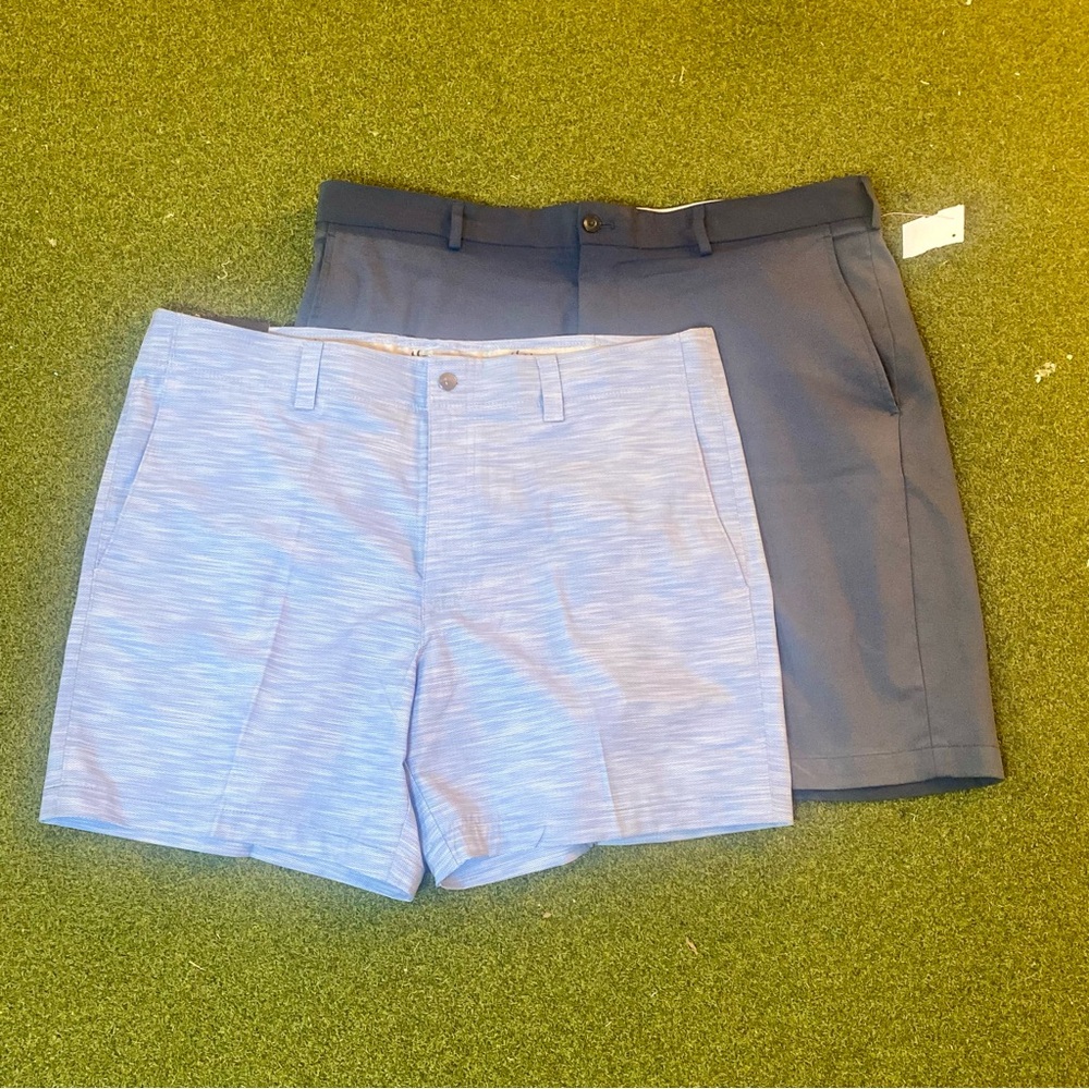 2 pairs golf shorts. Callaway and Hagen 38w